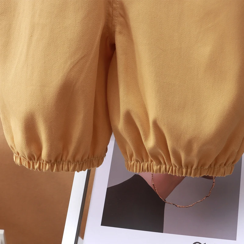 2PCS Infant Boy Clothes Set Bear Print Short Sleeve +Strap Shorts Clothes Suits Cartoon T Shirt Overalls Pants 2Pcs/Set - Image 4